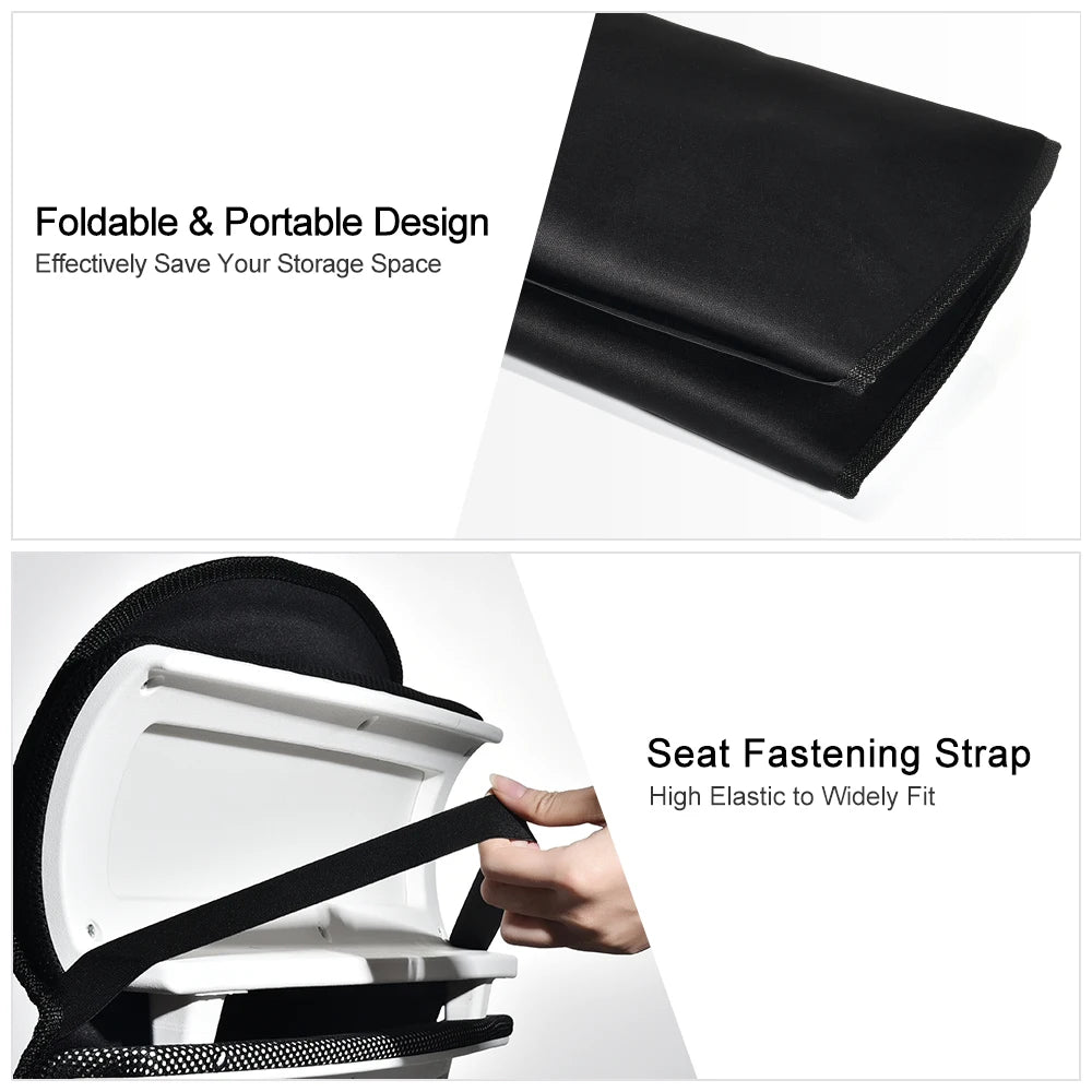 Electric Back Heating Pad Motor Vibration Massager for Back Neck Chair Seat for Car Home Office Use Portable Mat Body Relaxation