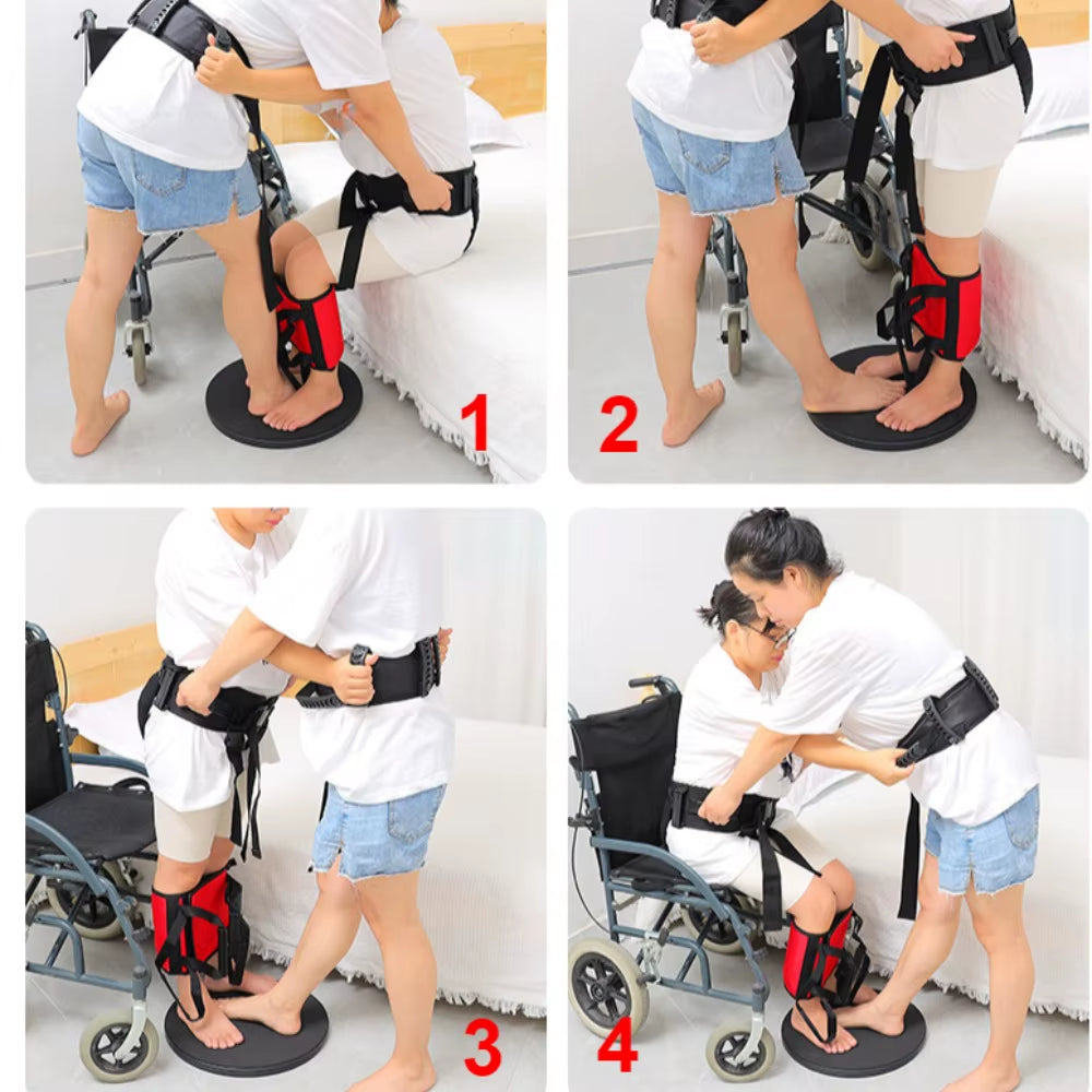 Senior Patient Transfer Board Turntable 360 Degree Rotation Transfer Disc Direction Change Panel Elderly Mobility Standing Devic