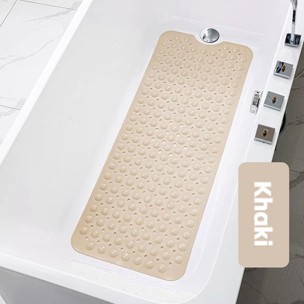 40*100Cm Bathroom Non-Slip Mat Bath Massage Foot Mat Long PVC Bathtub Mat Shower