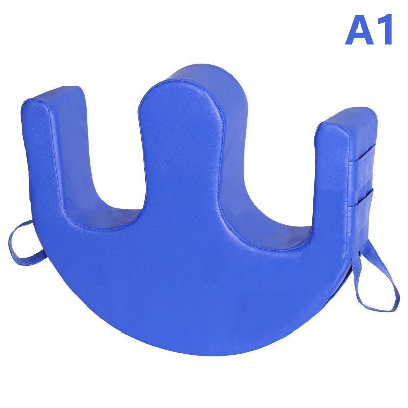 Turn over Device Auxiliary Pad W Type Anti-Bedsore Bed Care Side Triangular Pillow Side Cushion with Straps