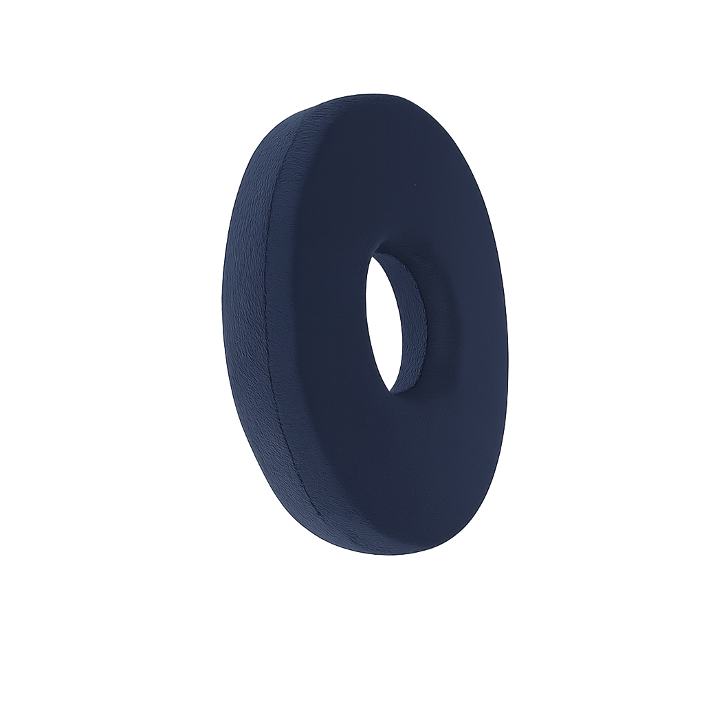 Coussin de siège orthopédique en forme de donut – pour soulager les douleurs liées aux hémorroïdes, au coccyx et à la pression