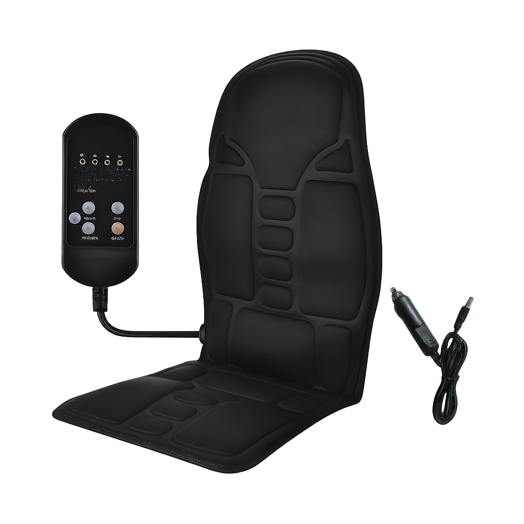 Massagesitzauflage mit Wärme & Vibration – für Rücken, Nacken & Hüfte