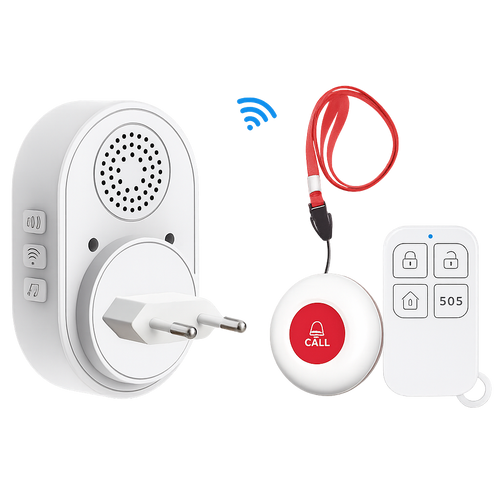 Smartes WLAN SOS-Notrufsystem für Senioren – mit App-Benachrichtigung & Alarm (ohne Abo)