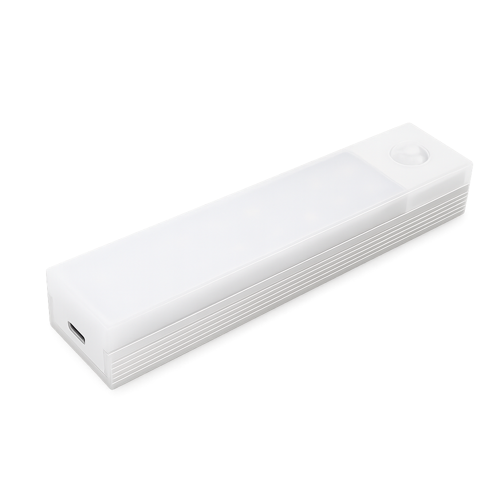 Veilleuse à détecteur de mouvement – LED avec chargement USB et support magnétique 