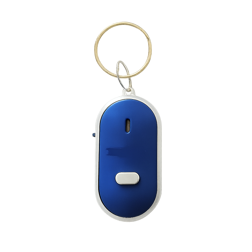 Pfeifender Schlüssel-Finder mit LED & Alarm – Nie wieder Schlüssel suchen!