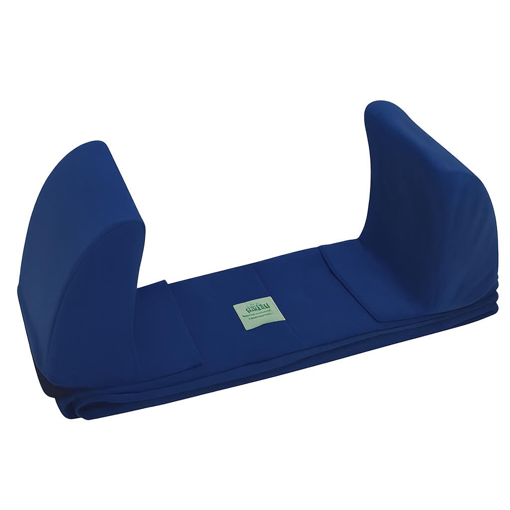 Rückenstützkissen gegen Wegrutschen – Verstellbares Seitenkissen für Rollstuhl & Pflegebett