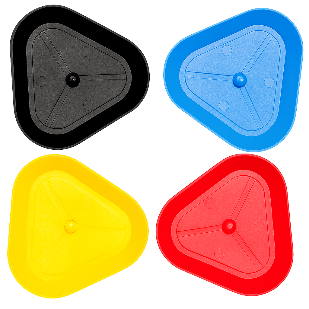 Spielkarten-Halter im Dreiecksdesign – Freihändig Karten halten beim Spielen