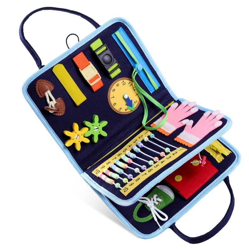 Fidget Blanket for Dementia Alzheimers Dementia Products for Elderly Calming Comforting Dementia Activities for Seniors