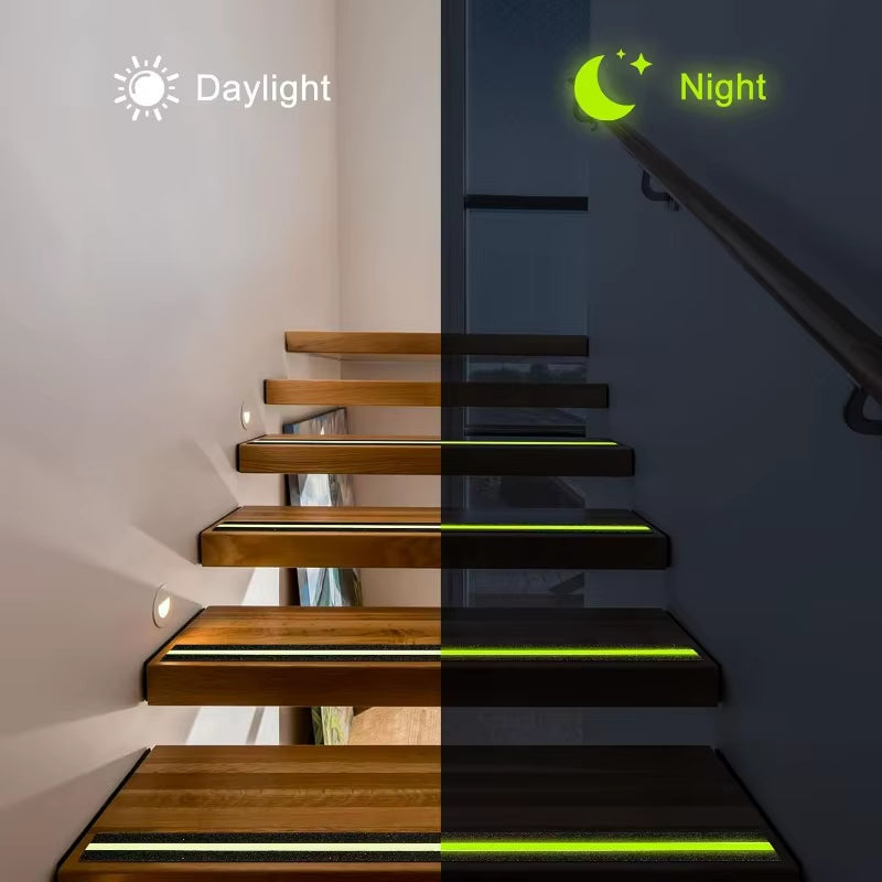 Anti Slip Grip Tape Glow in the Dark Stairs Floor Safety Adhesive Stickers Luminous Waterproof Traction Tapes for Indoor Outdoor