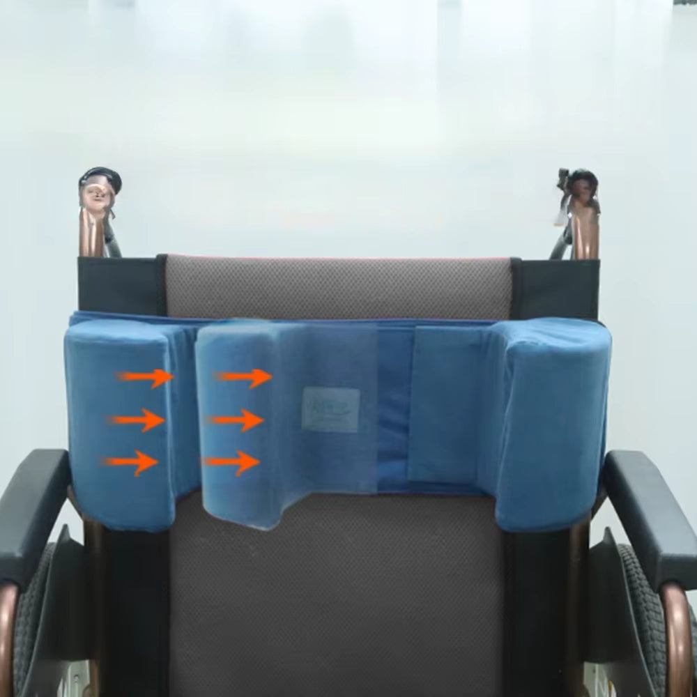 Hemiplegic Bedridden Patients anti Lateral Cushions Wheelchair Backrest Half Lying Waist Cushion Adjustable anti Sliding Cushion