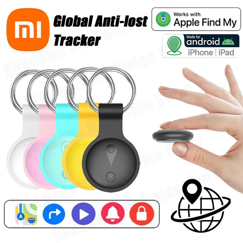 Xiaomi New Security Bluetooth GPS Tag Work with Findtag App Ios Android Anti-Lost Device Sound Locating Alarm Key Car Finder