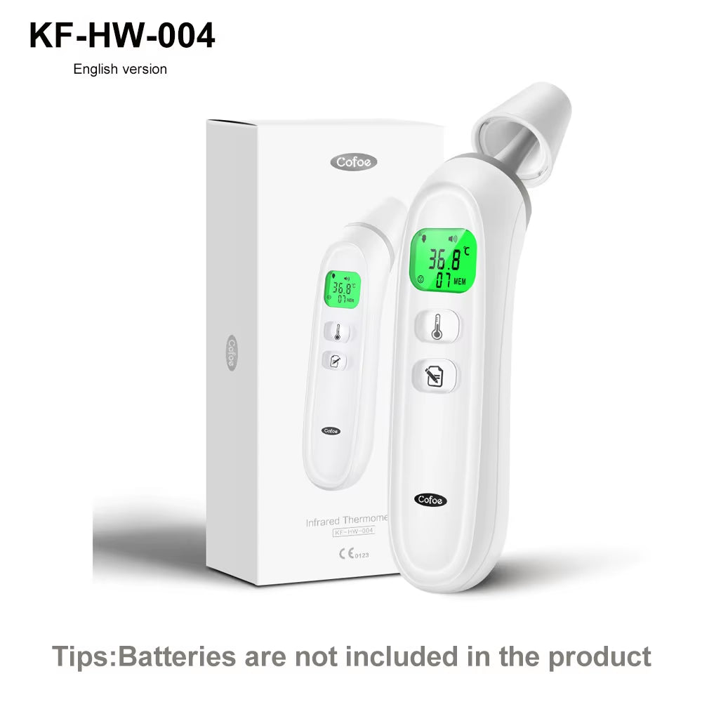 Digital Infrared Fever Thermometer Medical Household Infant Adult Forehead Non-Contact Body Temperature Ear Thermometer