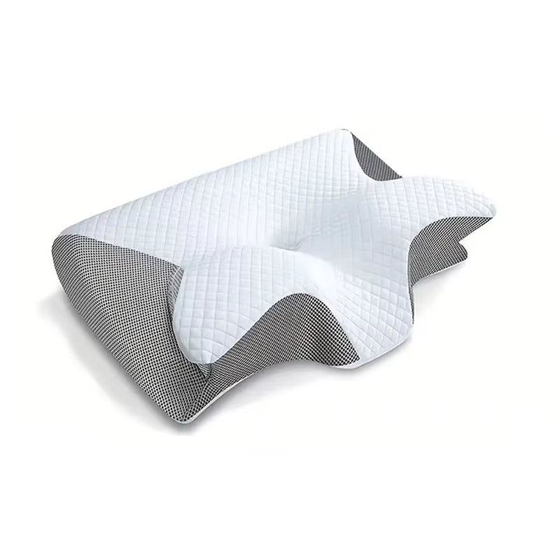 Hot-Quality Memory Foam Protection Slow Rebound Pressure Reduction Butterfly Pillow Ergonomic Horn Protection Neck Pillow