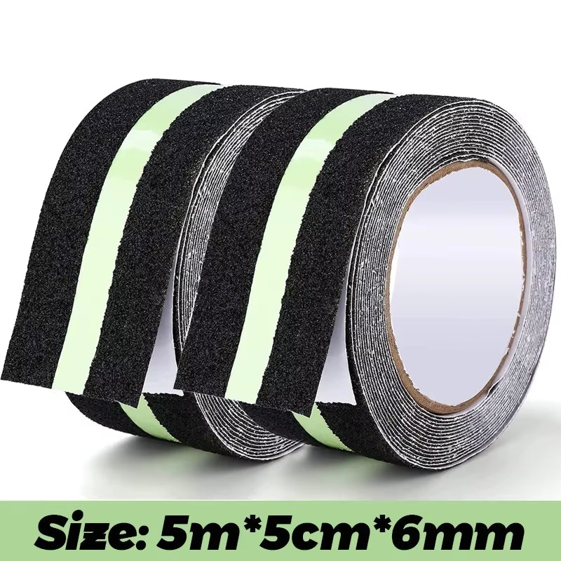 Anti Slip Grip Tape Glow in the Dark Stairs Floor Safety Adhesive Stickers Luminous Waterproof Traction Tapes for Indoor Outdoor